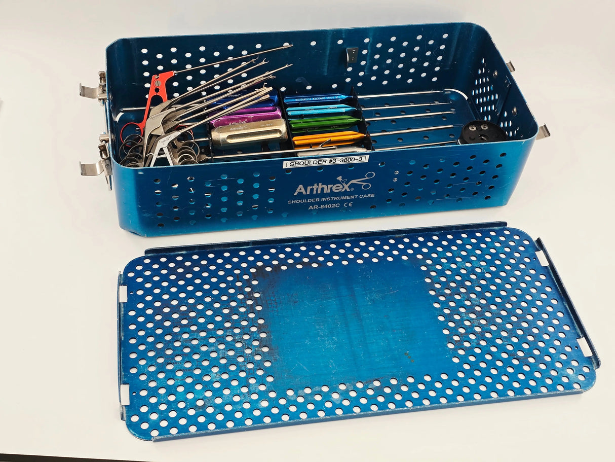 Arthrex Shoulder Instrument Set 27-Piece AR-8402C Case for Surgery Tools Primis Medical