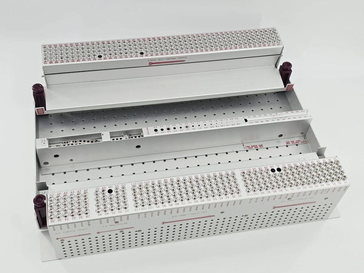 Large Fragment Self-Tapping Set 4.5mm-6.5mm 99 Percent Complete Primis Medical