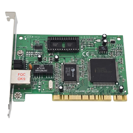 GE OEC Rev U6 DICOM Ethernet Adapter Card Board 9800 6800 2800 Used GE