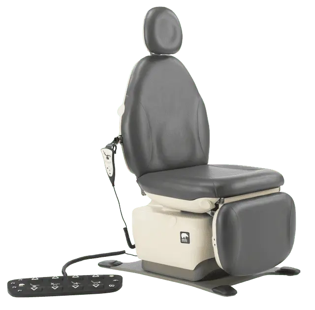 MTI 829 Procedure Chair - Standard Base, 100-240V, 22 in Seat, 725 lb Capacity (Product 829-001-80) MTI