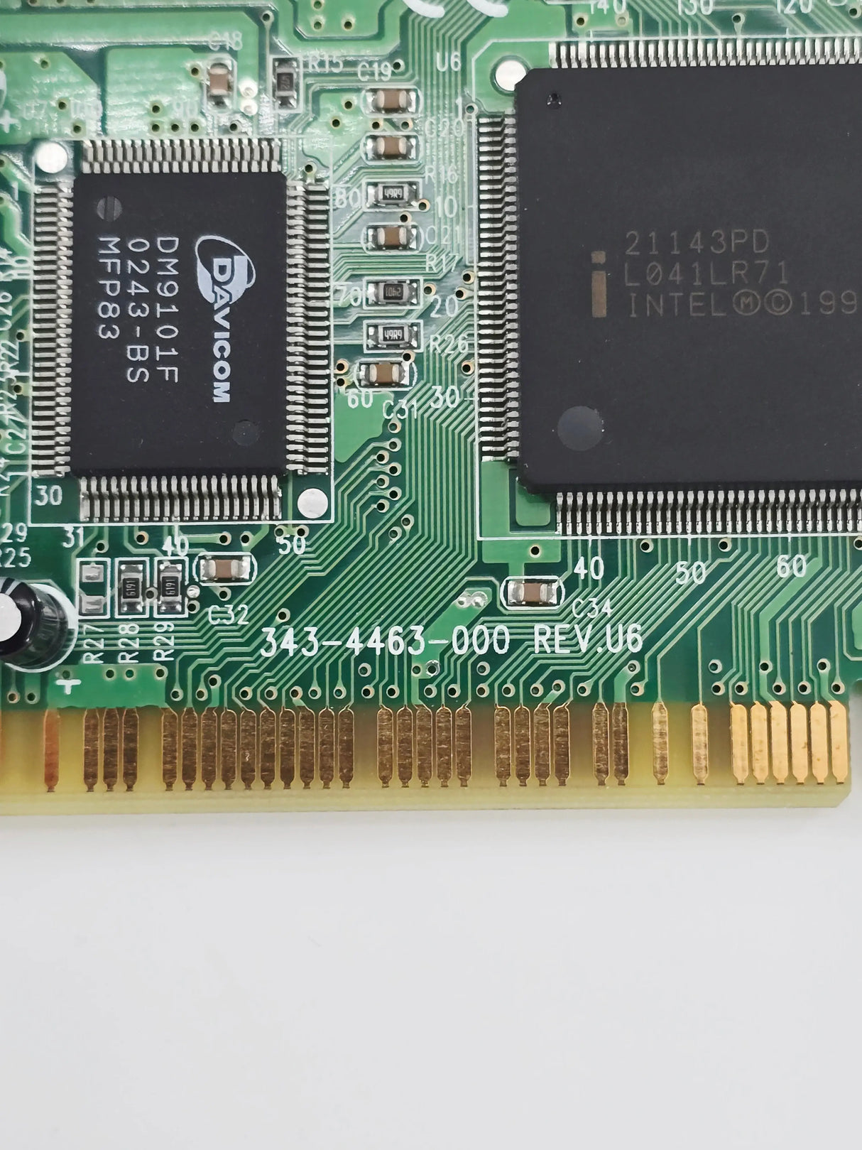 GE OEC Rev U6 DICOM Ethernet Adapter Card Board 9800 6800 2800 Used GE