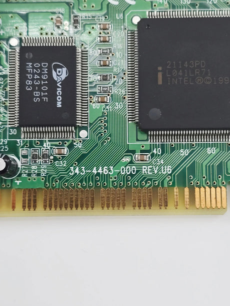 GE OEC Rev U6 DICOM Ethernet Adapter Card Board 9800 6800 2800 Used GE