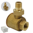 STERIS Steam Trap 1/2 NPT AMSCO Century Autoclave P129222001 129222-001 AMT187 Steris
