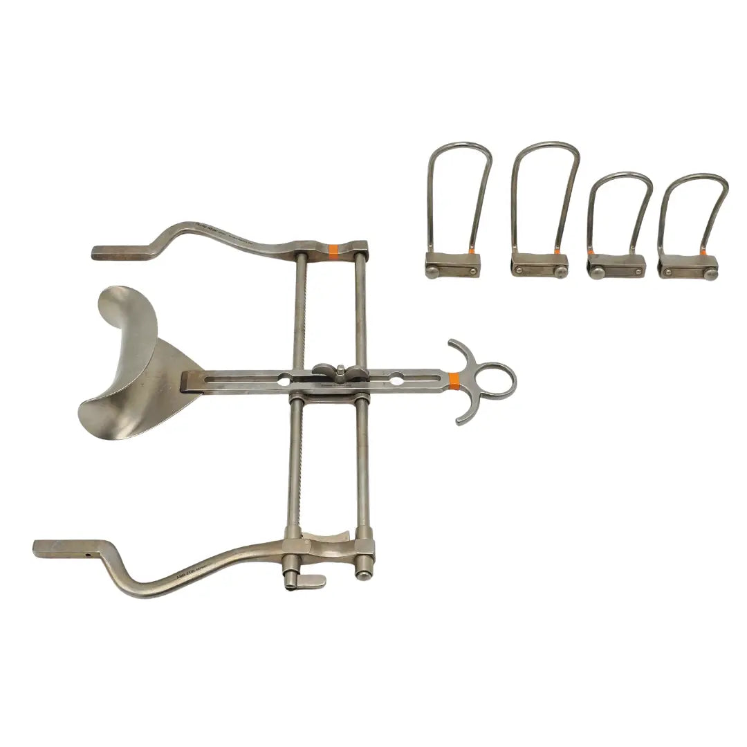 Pilling Weck GG7 Multipurpose Surgical Retractor Set w/ Blades Pilling Weck