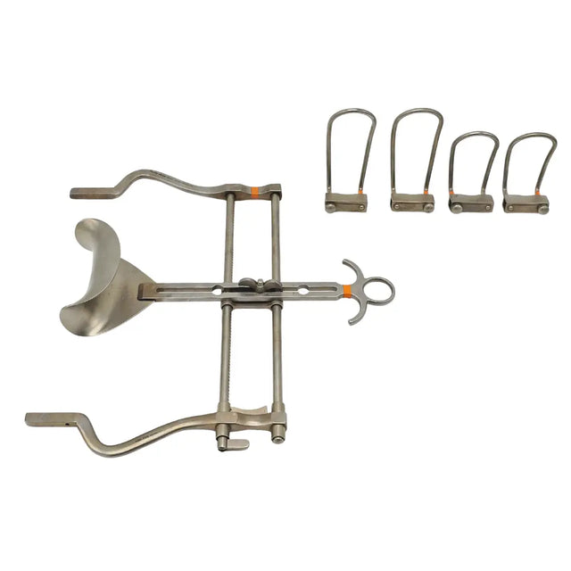 Pilling Weck GG7 Multipurpose Surgical Retractor Set w/ Blades Pilling Weck