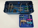 Arthrex 22 Piece Shoulder Set Surgical Instruments w/ Sterilization Case Arthrex