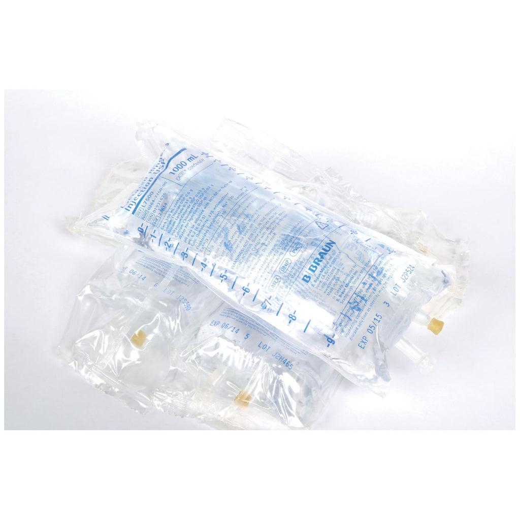 B BRAUN LACTATED RINGERS INJECTIONS 1000mL 5% Dextrose in Lactated Ringer‘s Injection (Rx)