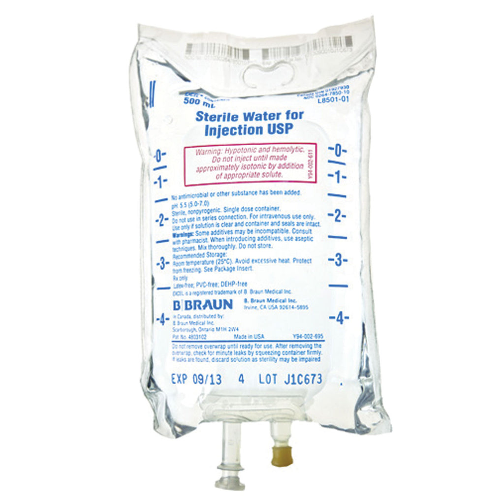 B BRAUN DEXTROSE INJECTIONS USP - 10%, 1000mL, EXCEL Containers (Rx) (Non-Returnable), 12/cs