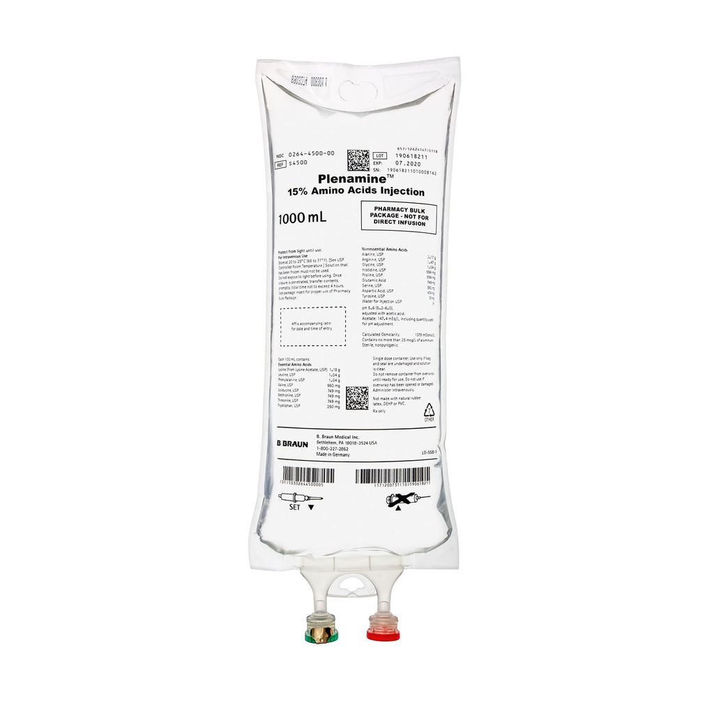 B BRAUN LACTATED RINGERS INJECTIONS - 1000mL 5% Dextrose in Lactated Ringers Injection (Rx) (Non-Returnable), 12/cs