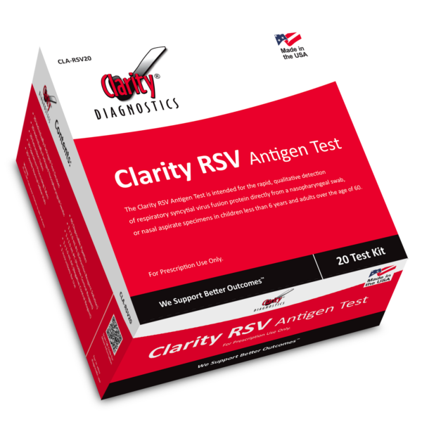 Clarity CLA-RSV20 RSV Antigen test 20/bx