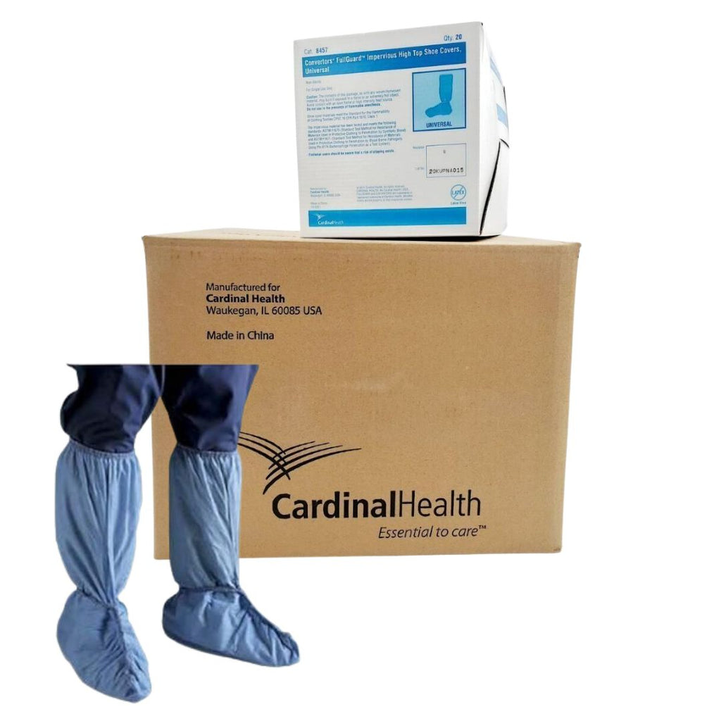 Cardinal Health 8457 Universal Full Guard Improvision High Top Shoe Covers