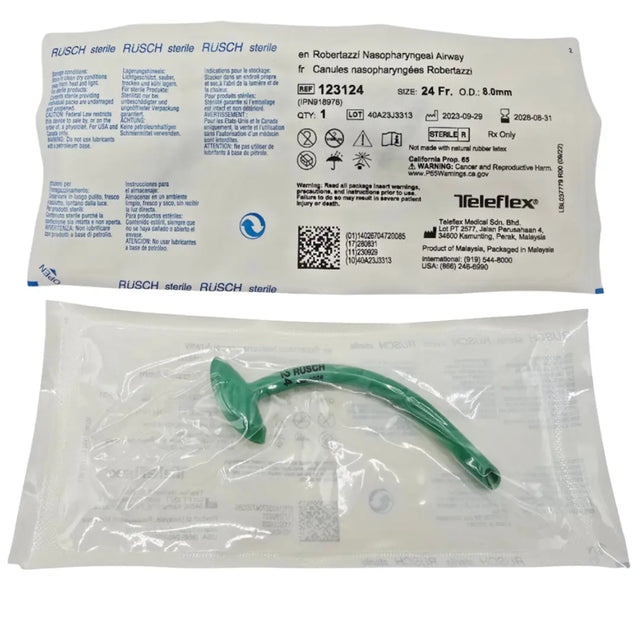 Teleflex 123124 Robertazzi Nasopharyngeal Airway 24 Fr Sterile EACH Teleflex