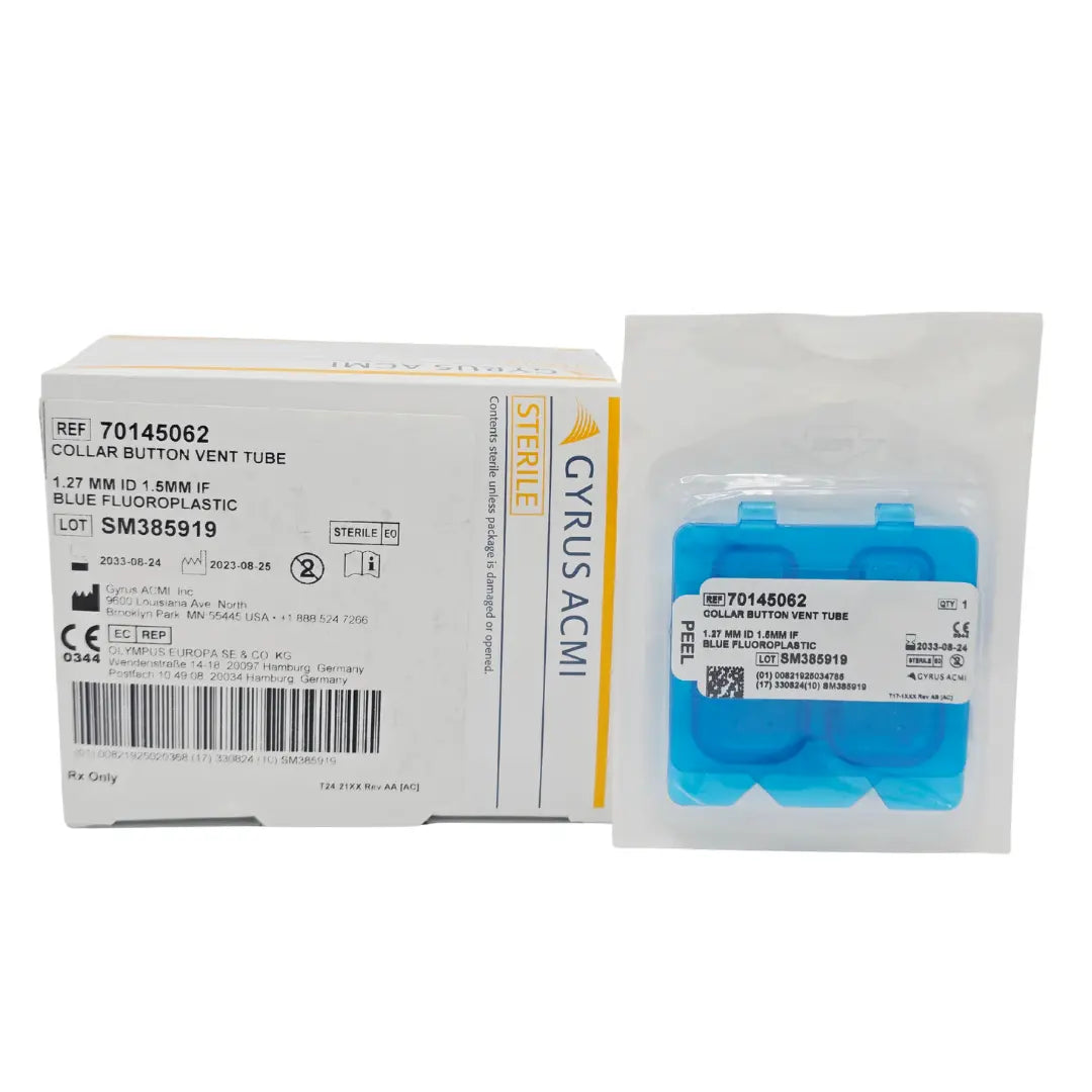 Gyrus Acmi 70145062 Collar Button Vent Tube 1.27mm ID 1.5mm IF Gyrus Acmi
