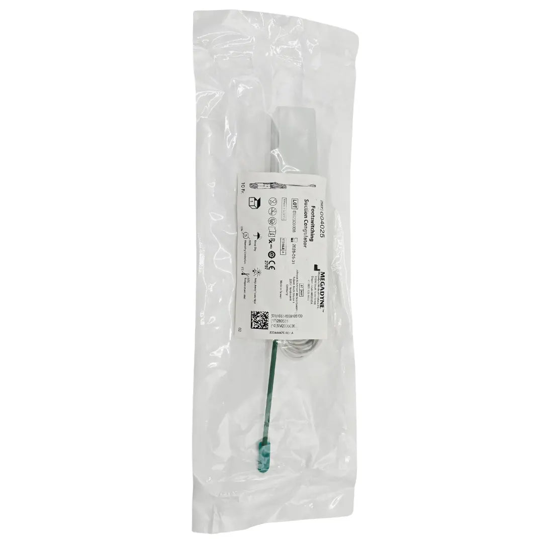 Megadyne 004025 Footswitching Suction Coagulator Single Use 10 Fr. Megadyne
