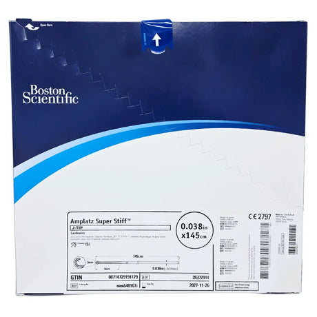 Boston Scientific M0066401071 Amplatz Super Stiff J-Tip Guidewire Boston Scientific