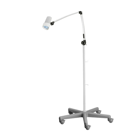 Waldmann HALUX N30-1 P F1 Exam Light, 8W, 4400K, 16MM PIN, Articulating Arm, Dimmable, Roller Stand Waldmann Lighting