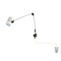 Waldmann HALUX N30-1 P F1 Reading Light, 8W, 4400K, 16MM PIN, Articulating Arm, Dimmable, Wall Mount, EXT Arm Waldmann Lighting