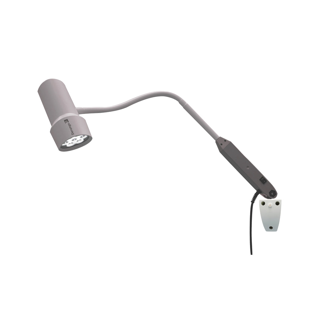 HALUX LED N50 Exam Light-1 P SX, 4400K Gooseneck - Wall Mount