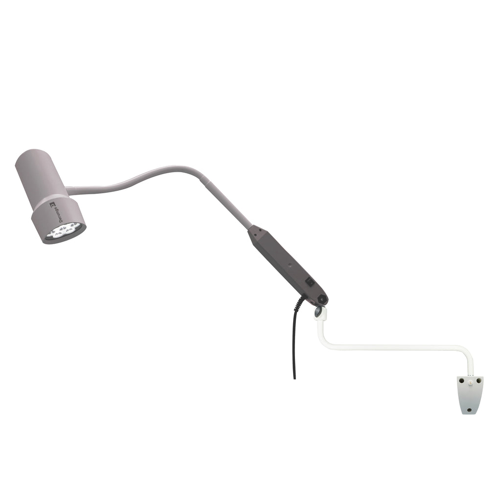 Halux LED N50-1 P SX Exam Light, Gooseneck - Wall Extension Mount