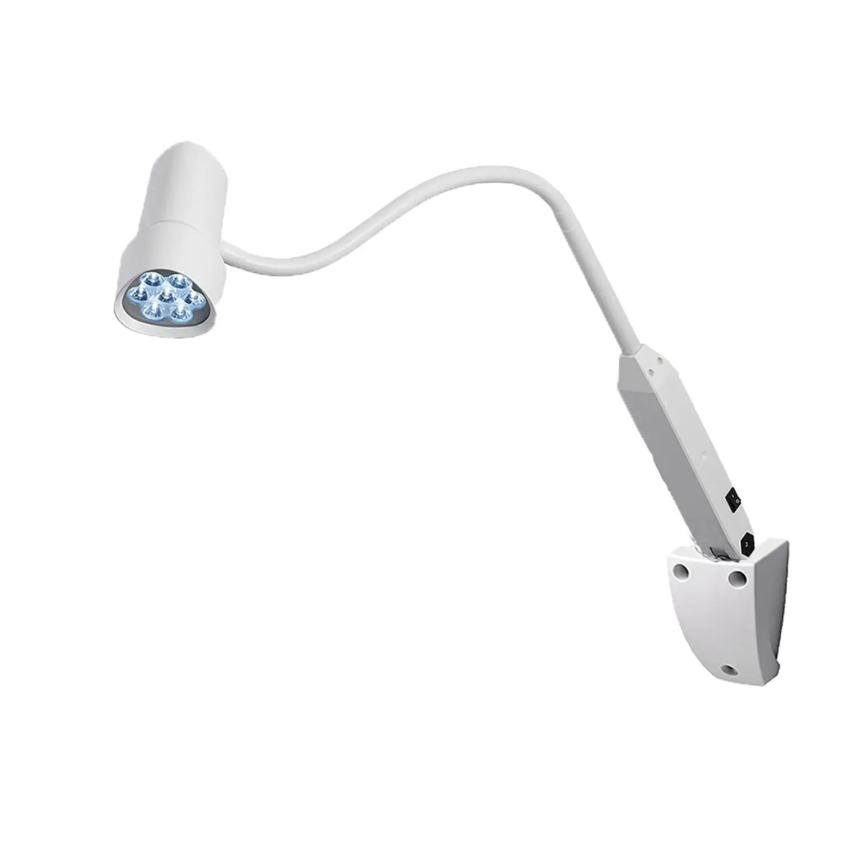 Waldmann HALUX LED N50 Exam Light-3 P SX, Color Changing, Dimming, Gooseneck - Wall Mount Waldmann Lighting