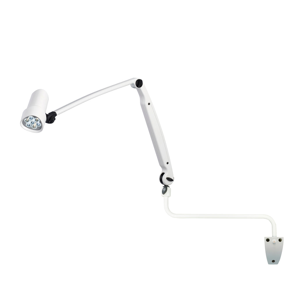 Halux LED N50-1 P FX Exam Light, Double Arm - Wall Extension Mount