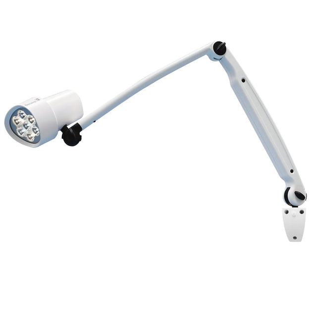 Waldmann HALUX LED N50 Exam Light-3 P FX, Color Change, Dimming, Double Arm - Wall Mount Waldmann Lighting