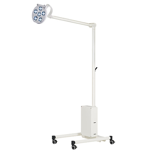 TRIANGO LED 60-1 F Minor Procedure Light, battery, 60,000 lux/1M, 4700K, CRI>93, stepless dimming. With roller stand.