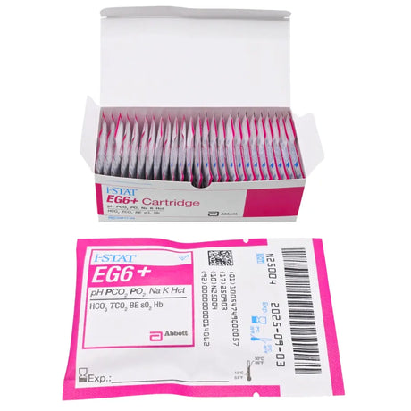 Abbott 03P77-25 i-Stat EG6+ Cartridge BX25 EXP 09/2025 Abbott