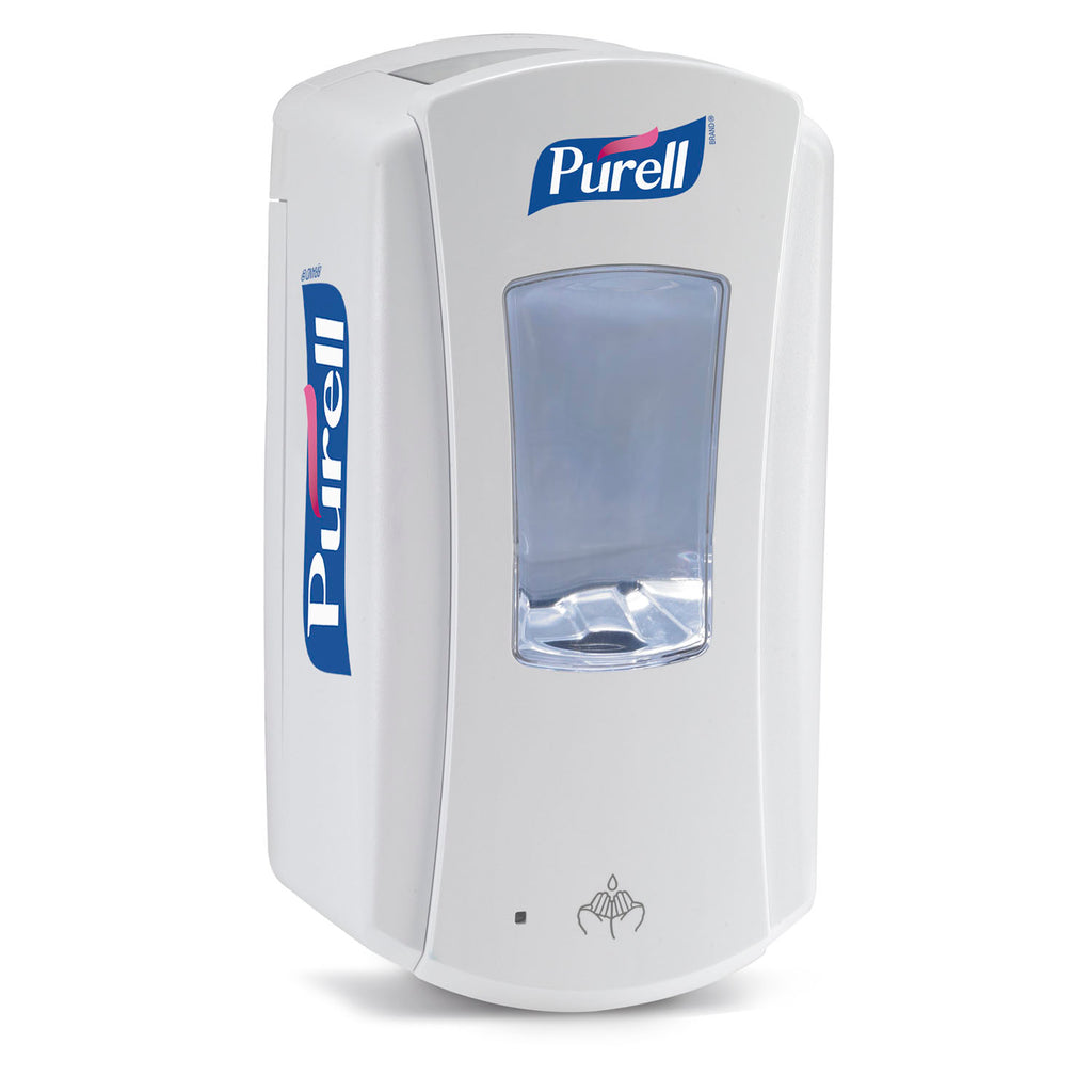 GOJO PURELL LTX-12 DISPENSERS Dispenser, 1200mL, White/ White, 4/cs (091211)