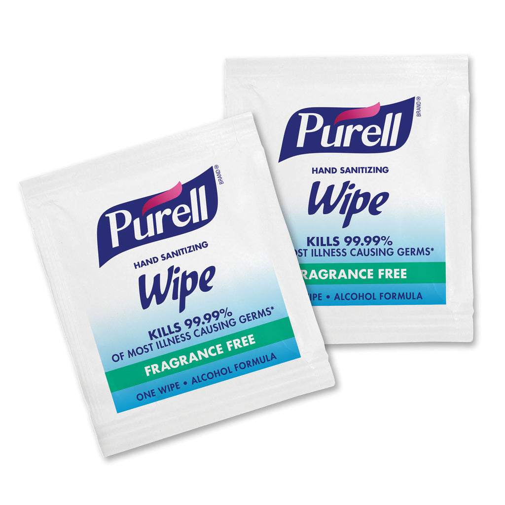 GOJO PURELL SANITIZING HAND WIPES Wipes, Individually Wrapped, 4000 Ct Bulk Packed Shipper