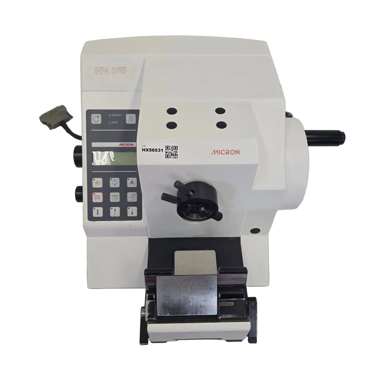 Microm HM 355 905340 Motorized Rotary Microtome Histology Laboratory Equipment Pre-Owned Microm