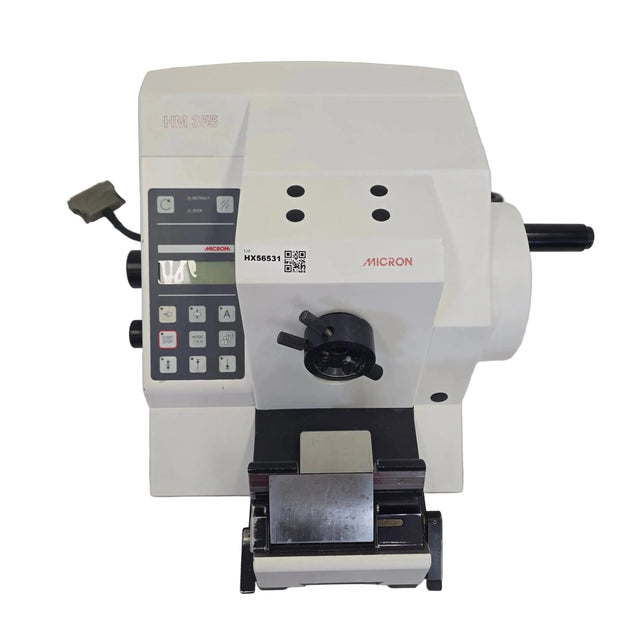Microm HM 355 905340 Motorized Rotary Microtome Histology Laboratory Equipment Pre-Owned Microm