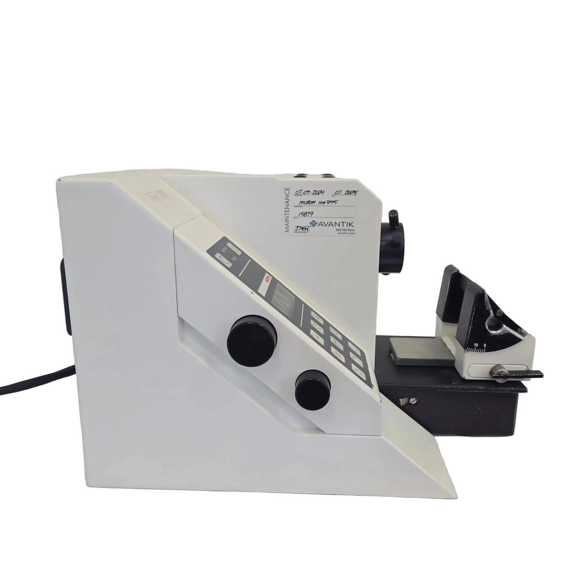 Microm HM 355 905340 Motorized Rotary Microtome Histology Laboratory Equipment Pre-Owned Microm