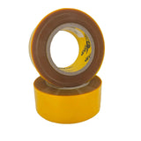 Euclid J600957 Amber Cello Packaging Tape Rolls Lot of 2 euclid