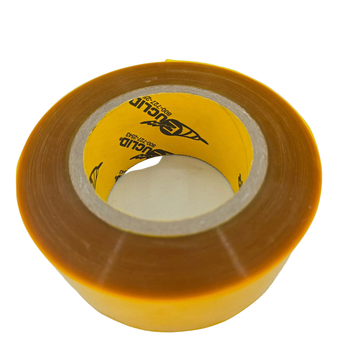 Euclid J600957 Amber Cello Packaging Tape Rolls Lot of 2 euclid