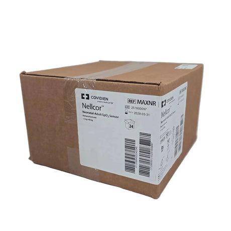 Covidien Nellcor MAXNR Neonatal-Adult SpO2 Sensor Remanufactured Box of 24 Covidien