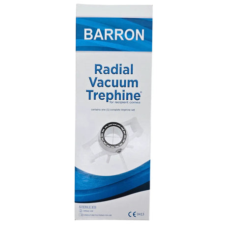 Katena Corza Barron K20-2054 Radial Vacuum Trephine 7.00mm Recipient Bed Katena