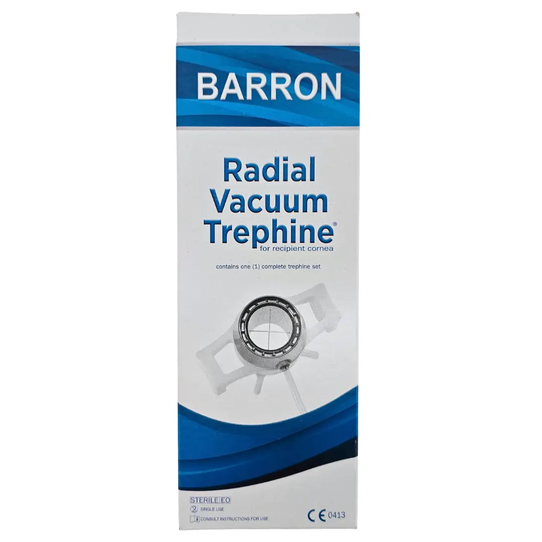 Katena Corza Barron K20-2057 Radial Vacuum Trephine 7.75mm Recipient Bed Katena
