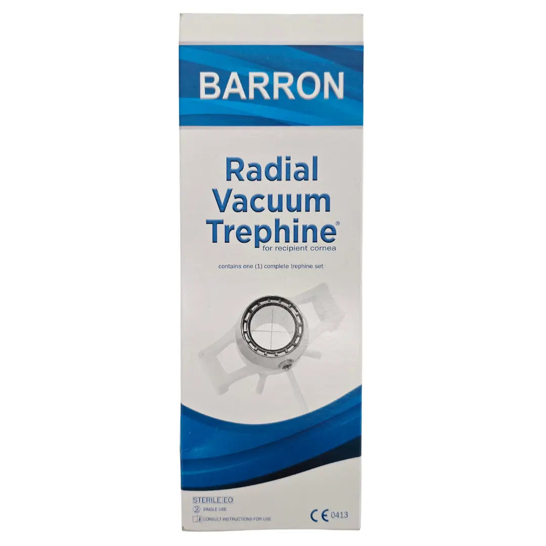 Katena Barron K20-2059 Radial Vacuum Trephine 8.25mm Recipient Ophthalmic Katena