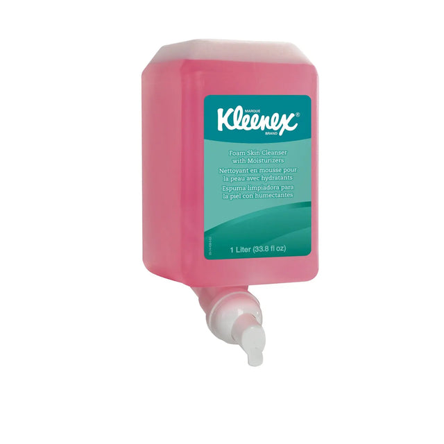 KIMBERLY-CLARK KIMCARE CASSETTE SKIN CARE SYSTEM REFILLS Skin Cleanser, Luxury Foam, Moisturizers, Citrus Floral Scent, 1000mL, 6/cs (Dispenser & Mounting Brackets Sold Separately) Kimberly-Clark