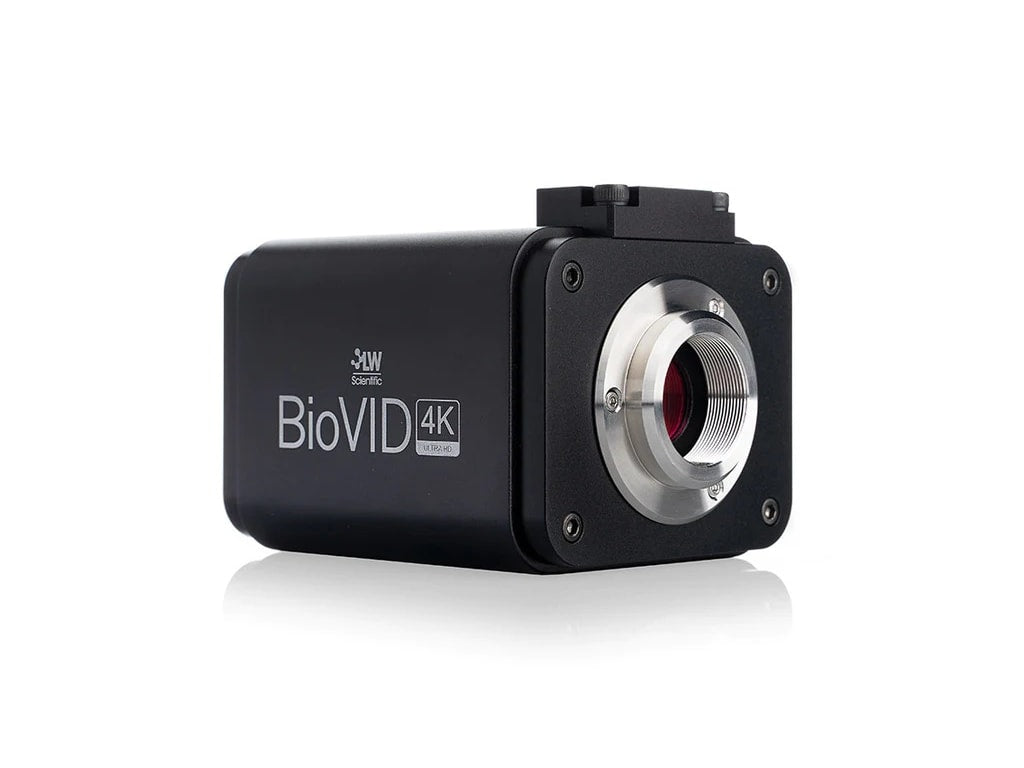 BioVID-4K Camera with or without 13.3" Monitor - Combo - mounts to any trinoc C-mount LW Scientific