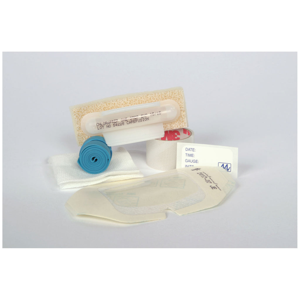 MEDICAL ACTION IV STARTER KIT - IV Kit, 18" Tape, Tourniquet, 4-Ply Gauze, FREPP Applicator, 100/cs