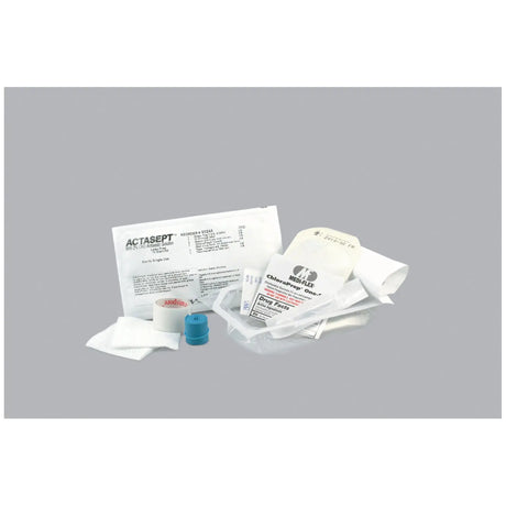 MEDICAL ACTION IV STARTER KIT - IV Kit, Transparent Dressing, Gauze, Chloraprep, Transport Tape, 100/cs Medical Action Industries