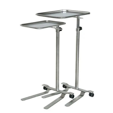 Midcentral Medical MCM-730/731 SS Knob-control Mayo Stand Midcentral Medical