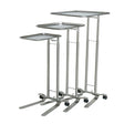Midcentral Medical MCM-750/751/752 Stainless Steel Foot Controlled Mayo Stand Midcentral Medical
