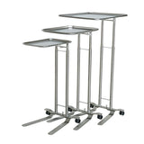 Midcentral Medical MCM-750/751/752 Stainless Steel Foot Controlled Mayo Stand Midcentral Medical