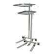 Midcentral Medical MCM-760/761 SS Thumb Controlled Mayo Stand Adjustable Height Midcentral Medical