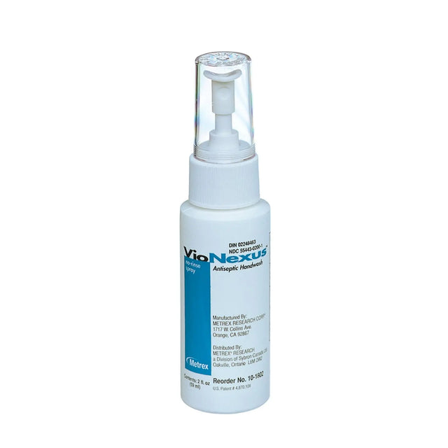 METREX VIONEXUS NO-RINSE SPRAY ANTISEPTIC HANDWASH VioNexus No Rinse Spray Handwash, 1 Liter, 6/cs (75 cs/plt) (Item on Manufacturer Backorder - Inventory Limited when Available) Metrex Research