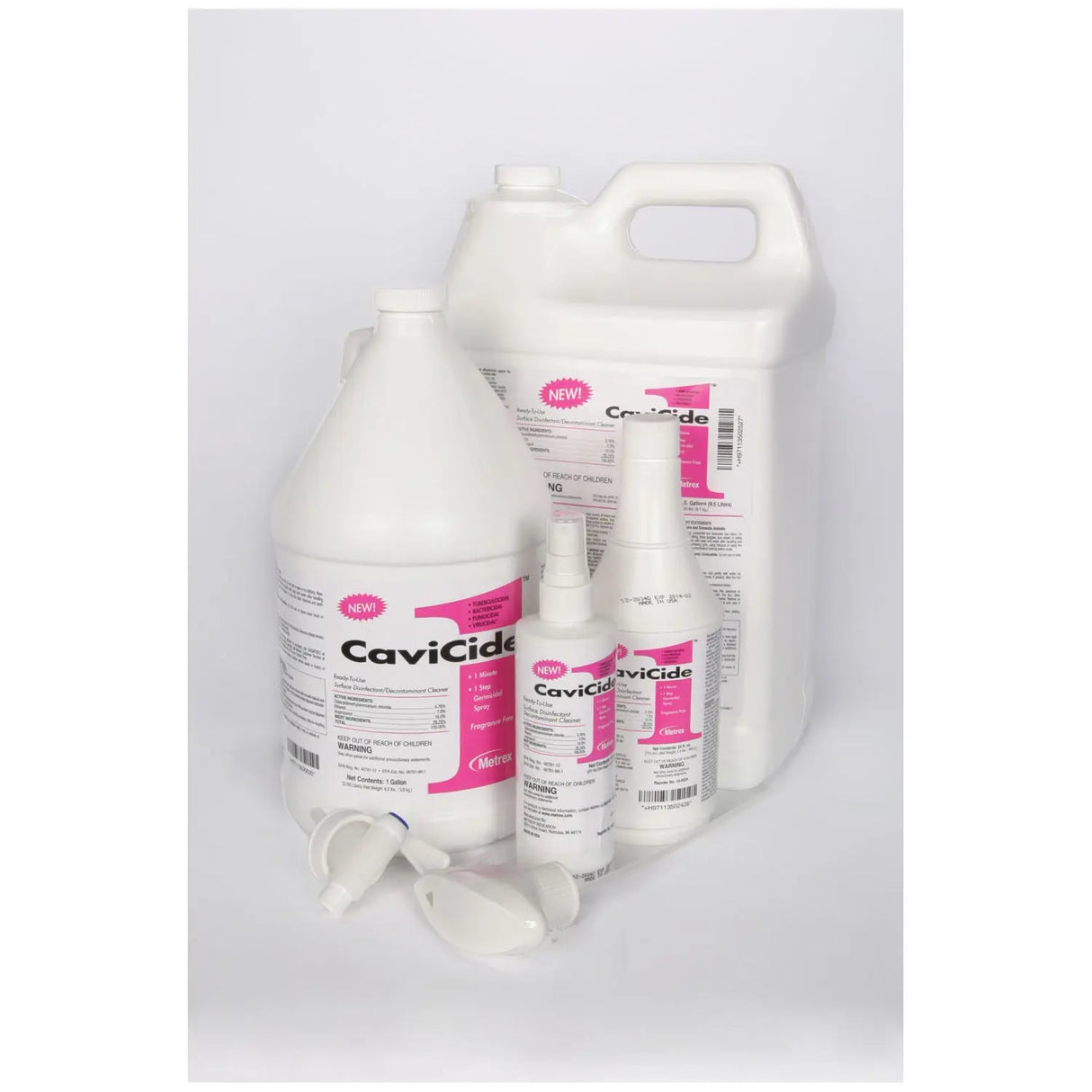 METREX CAVICIDE1 SURFACE DISINFECTANT CaviCide1, 2.5 Gallon, 2/cs (36 cs/plt) Metrex Research