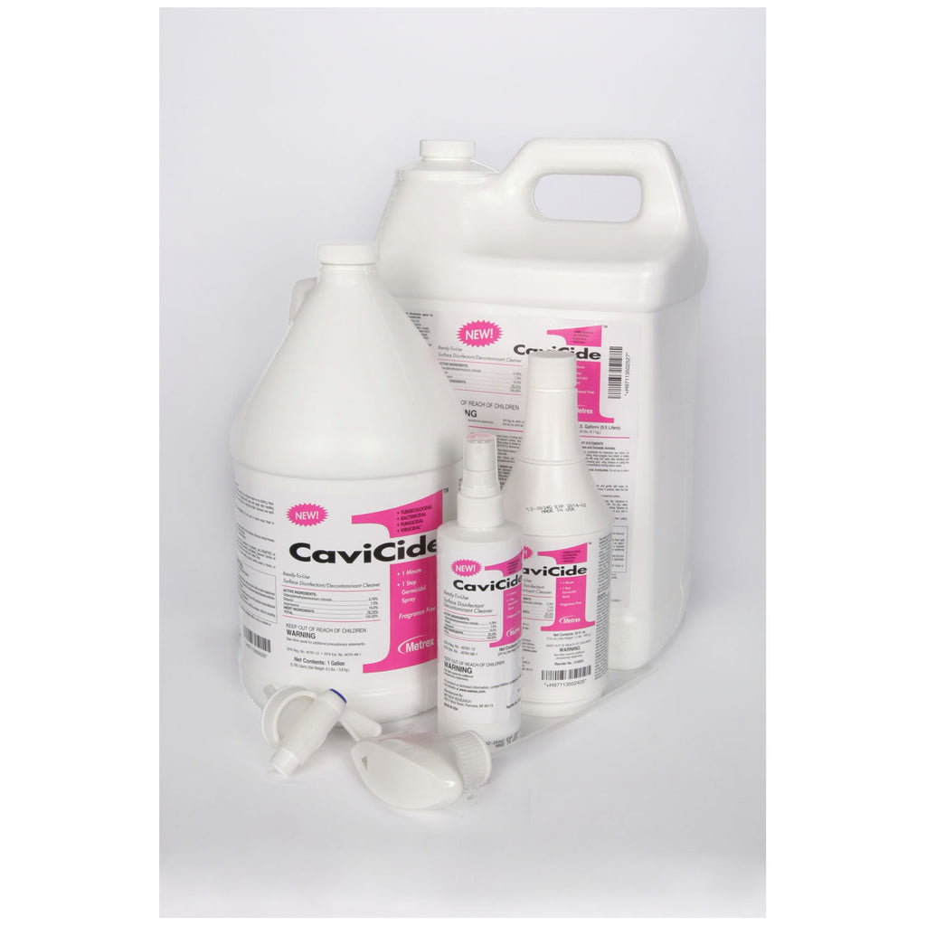 METREX CAVICIDE1 SURFACE DISINFECTANT CaviCide1, 2.5 Gallon, 2/cs (36 cs/plt)